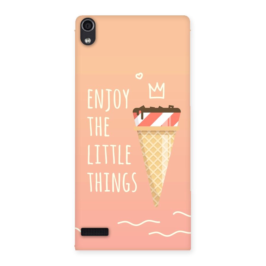 Enjoy the Little Things Back Case for Ascend P6