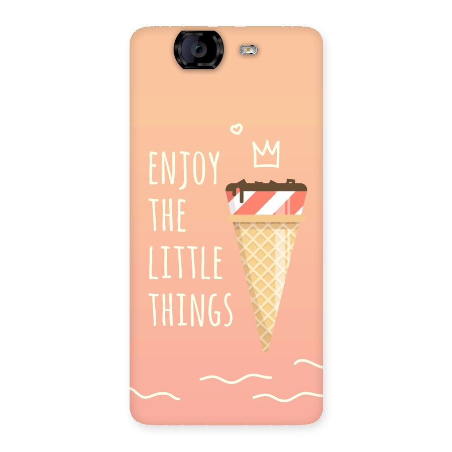 Enjoy the Little Things Back Case for Canvas Knight A350