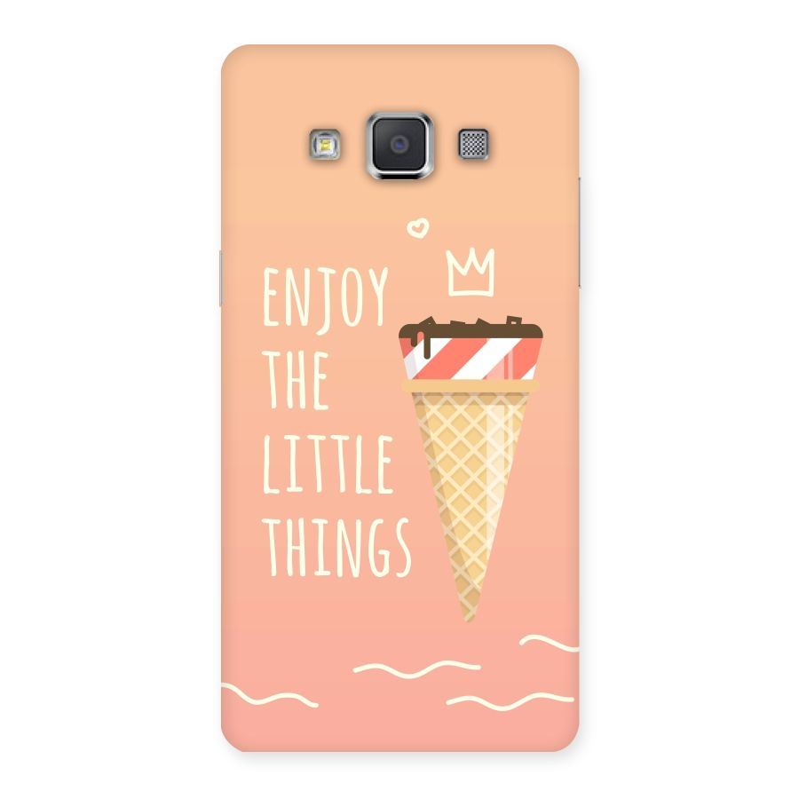 Enjoy the Little Things Back Case for Galaxy Grand Max