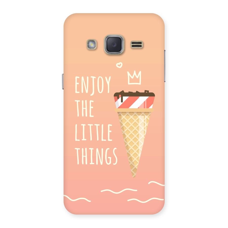 Enjoy the Little Things Back Case for Galaxy J2