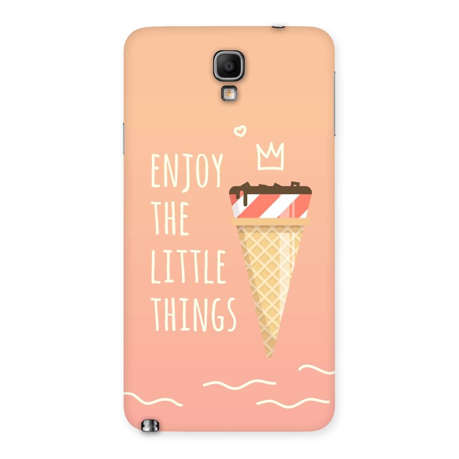Enjoy the Little Things Back Case for Galaxy Note 3 Neo