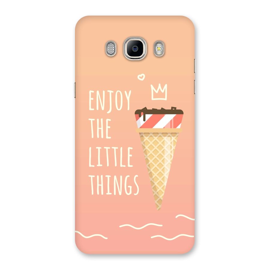 Enjoy the Little Things Back Case for Galaxy On8