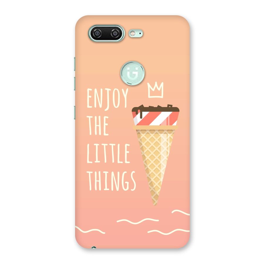 Enjoy the Little Things Back Case for Gionee S10