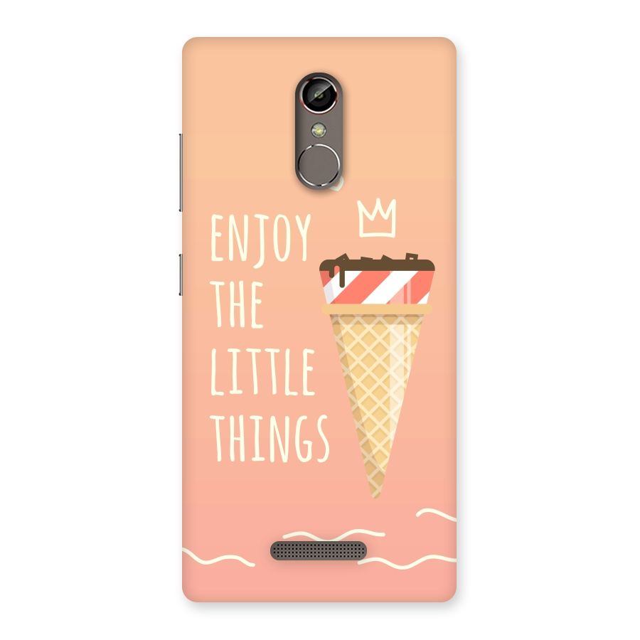 Enjoy the Little Things Back Case for Gionee S6s