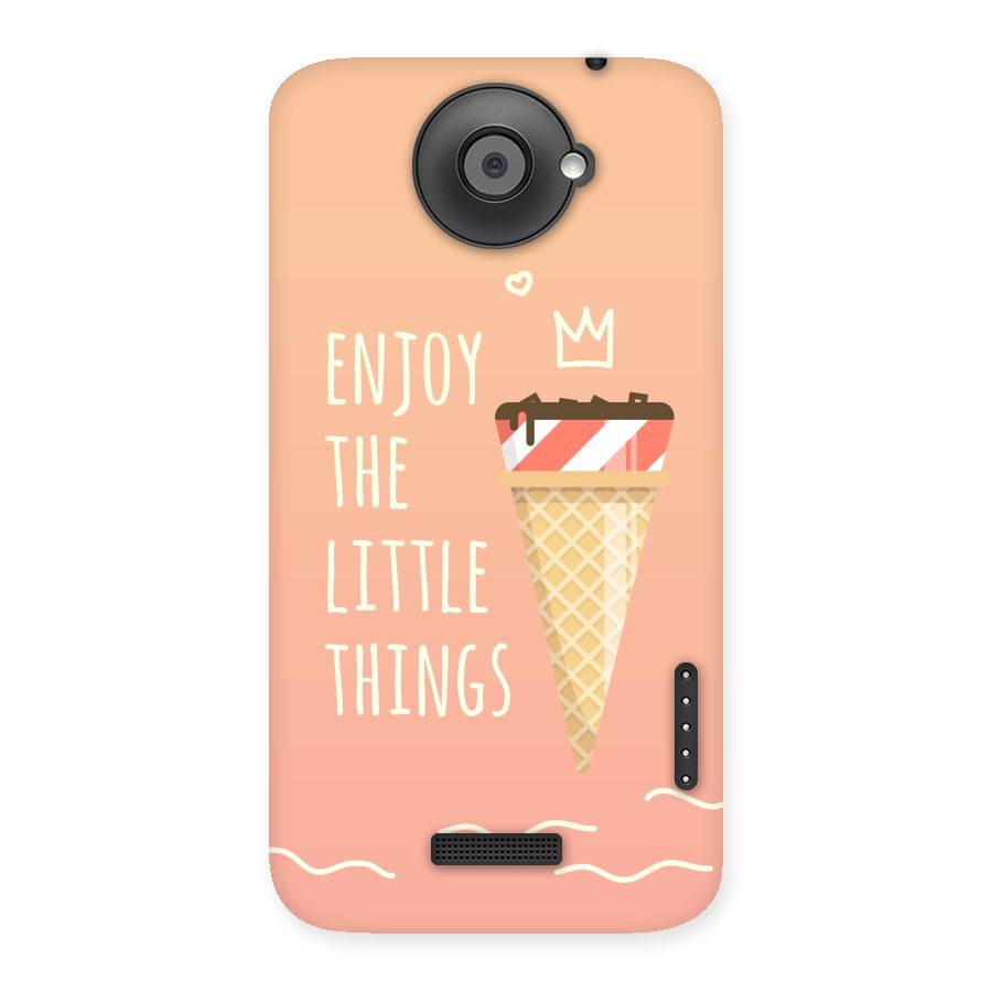 Enjoy the Little Things Back Case for HTC One X