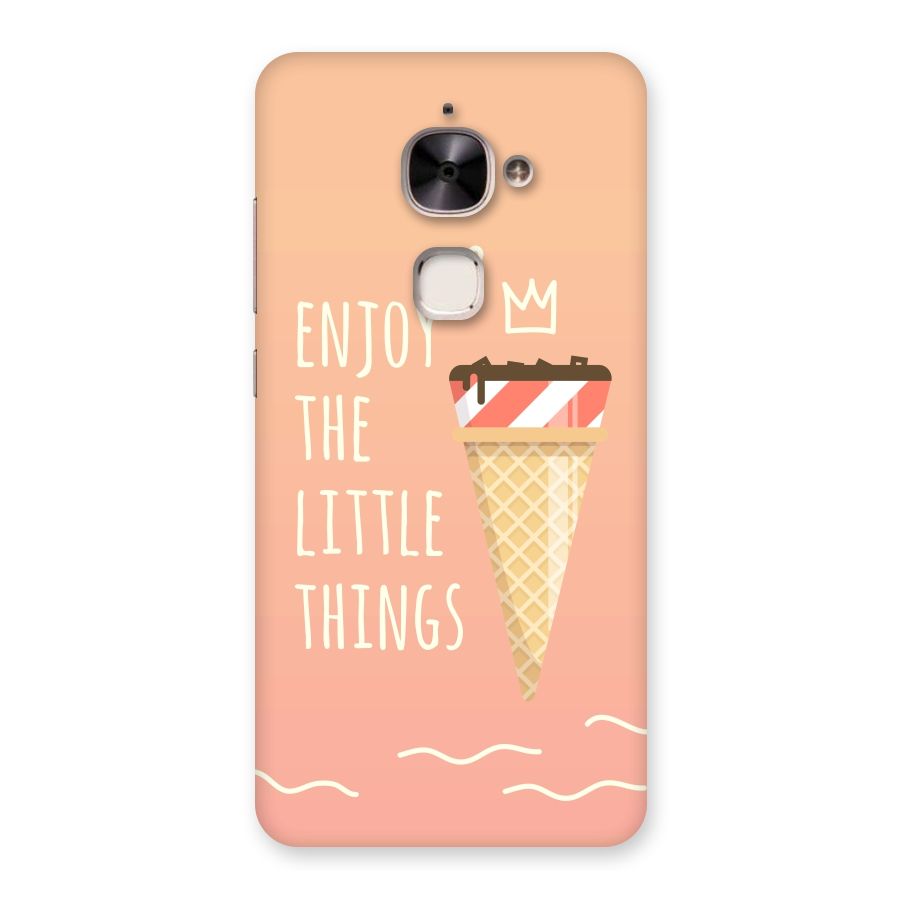 Enjoy the Little Things Back Case for Le 2
