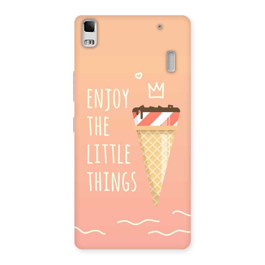 Enjoy the Little Things Back Case for Lenovo A7000