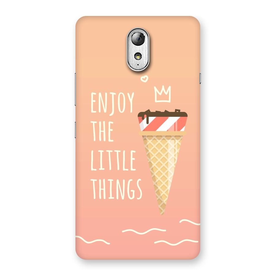 Enjoy the Little Things Back Case for Lenovo Vibe P1M