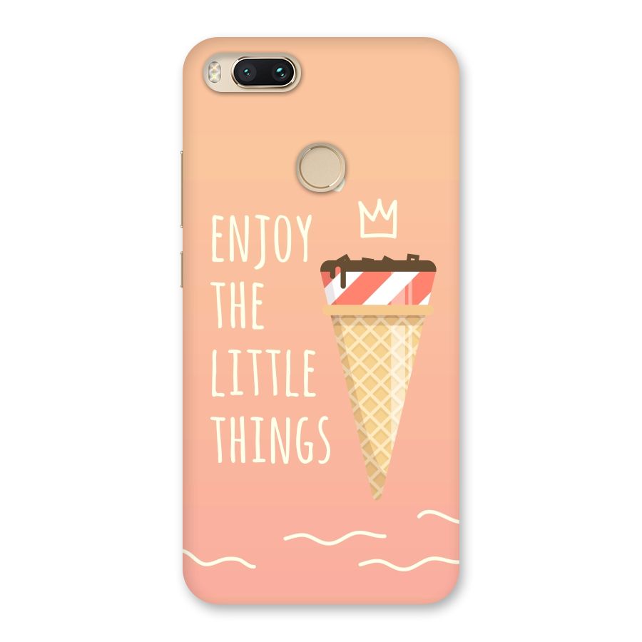 Enjoy the Little Things Back Case for Mi A1