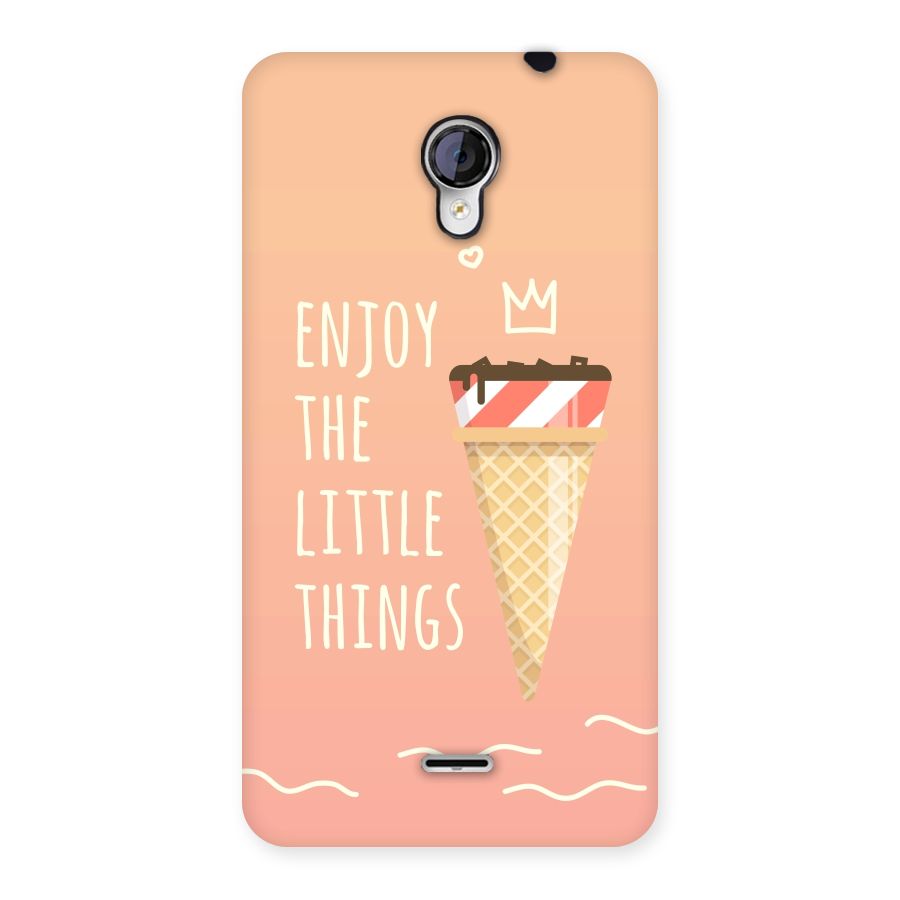 Enjoy the Little Things Back Case for Micromax Unite 2 A106