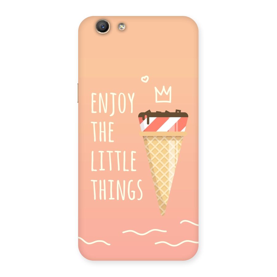 Enjoy the Little Things Back Case for Oppo F1s