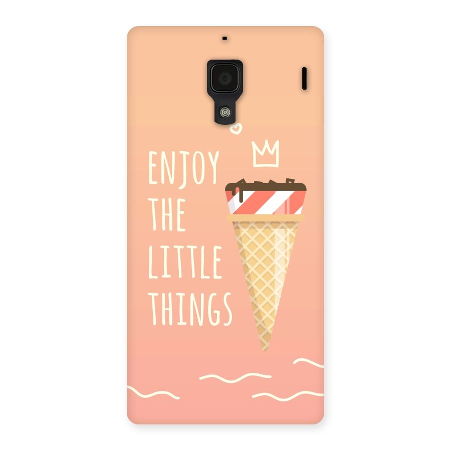 Enjoy the Little Things Back Case for Redmi 1S