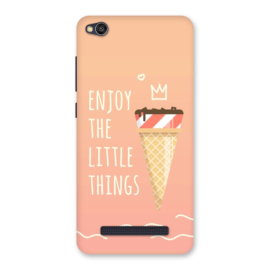 Enjoy the Little Things Back Case for Redmi 4A