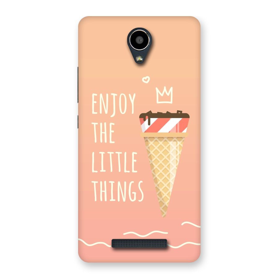 Enjoy the Little Things Back Case for Redmi Note 2