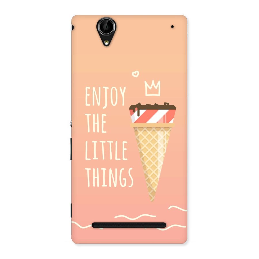 Enjoy the Little Things Back Case for Sony Xperia T2