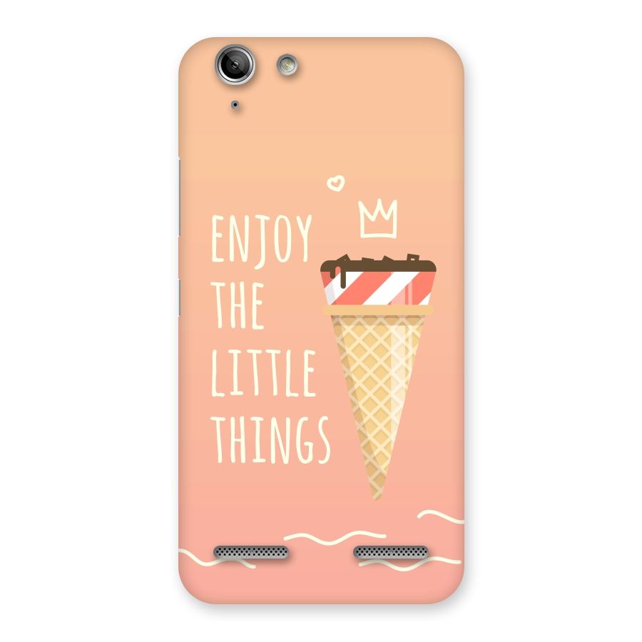 Enjoy the Little Things Back Case for Vibe K5