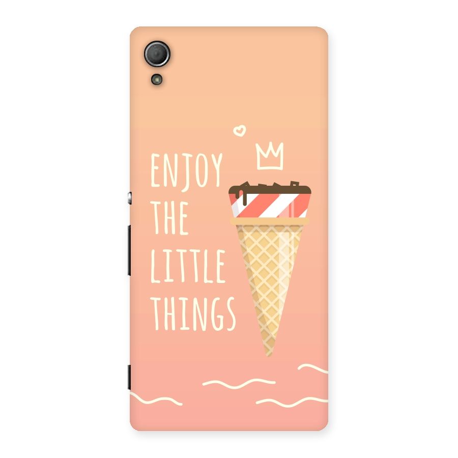 Enjoy the Little Things Back Case for Xperia Z4