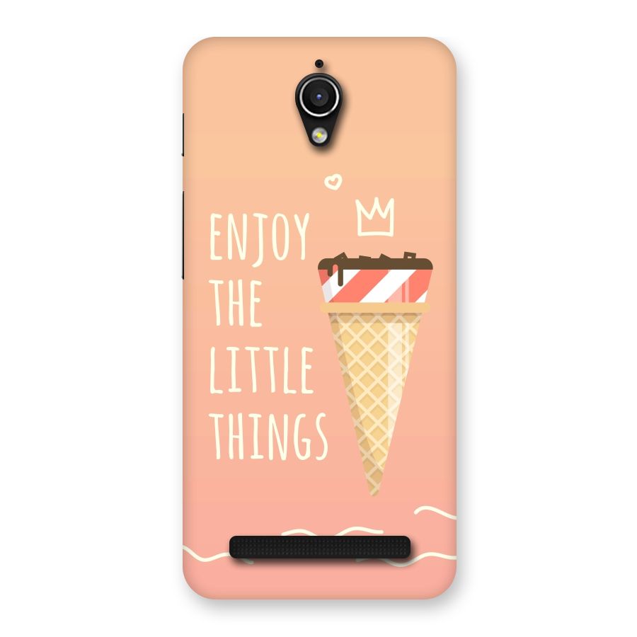 Enjoy the Little Things Back Case for Zenfone Go
