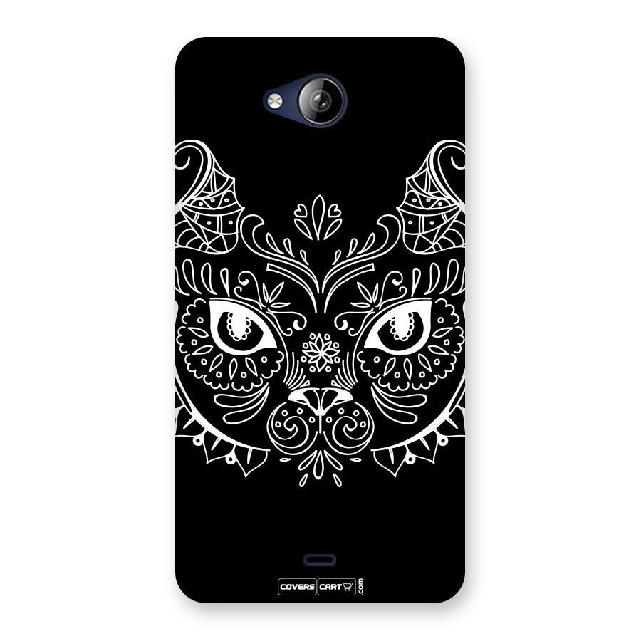 Ethnic Cat Design Back Case for Canvas Play Q355