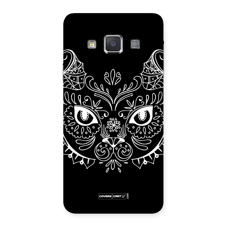 Ethnic Cat Design Back Case for Galaxy A3