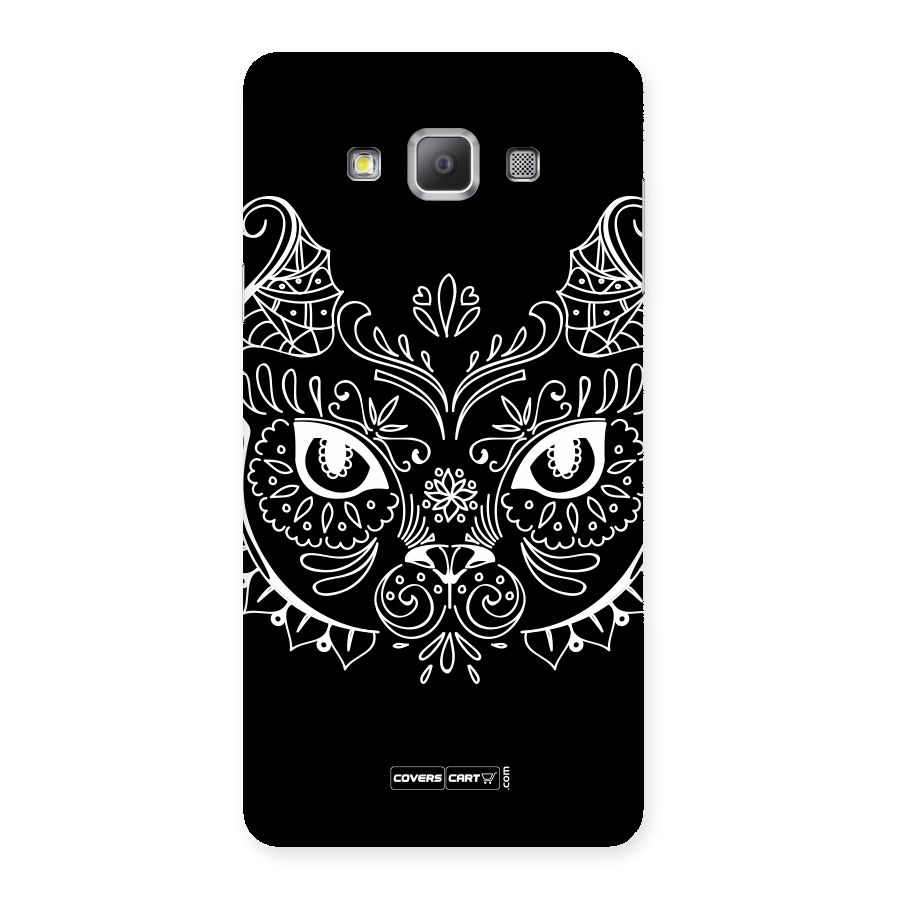 Ethnic Cat Design Back Case for Galaxy A7