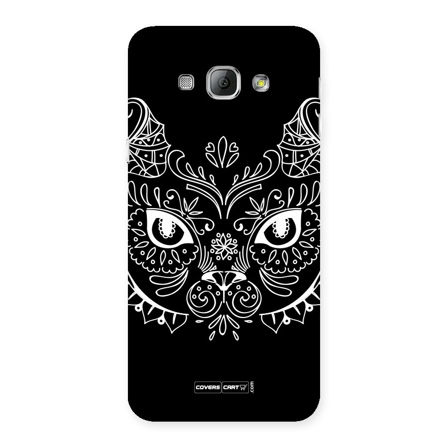Ethnic Cat Design Back Case for Galaxy A8
