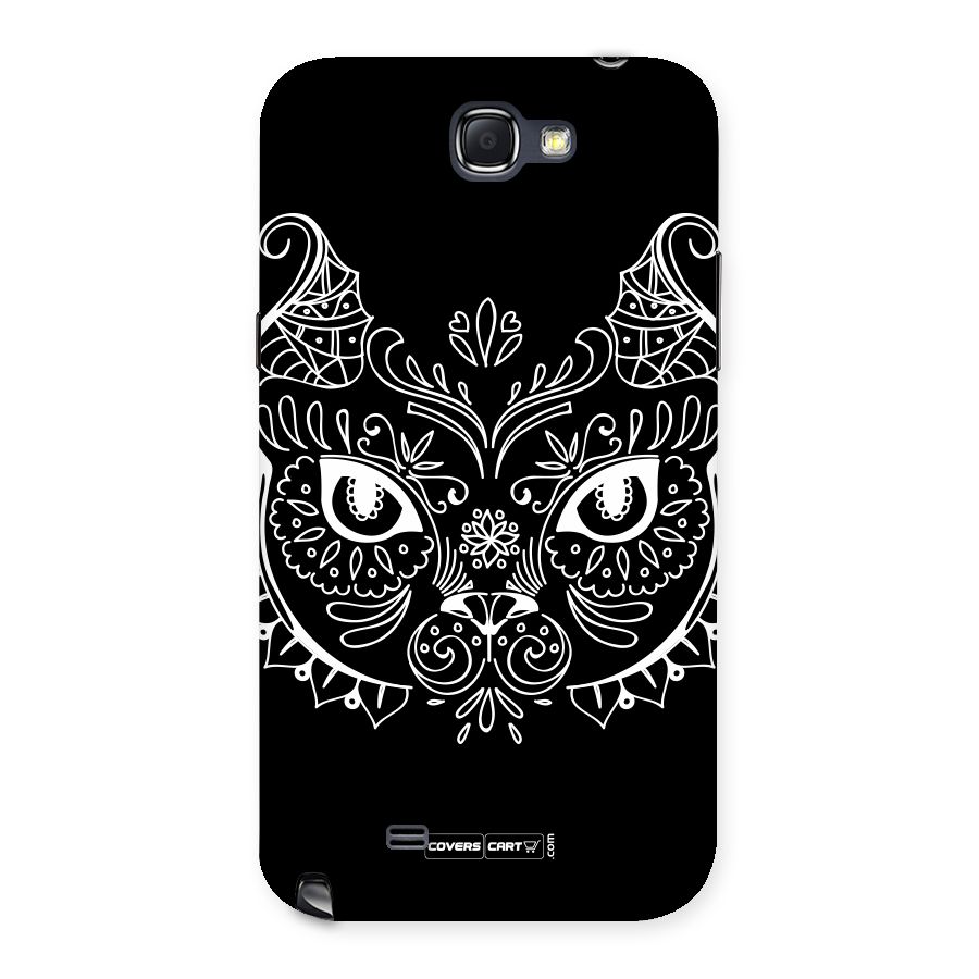 Ethnic Cat Design Back Case for Galaxy Note 2