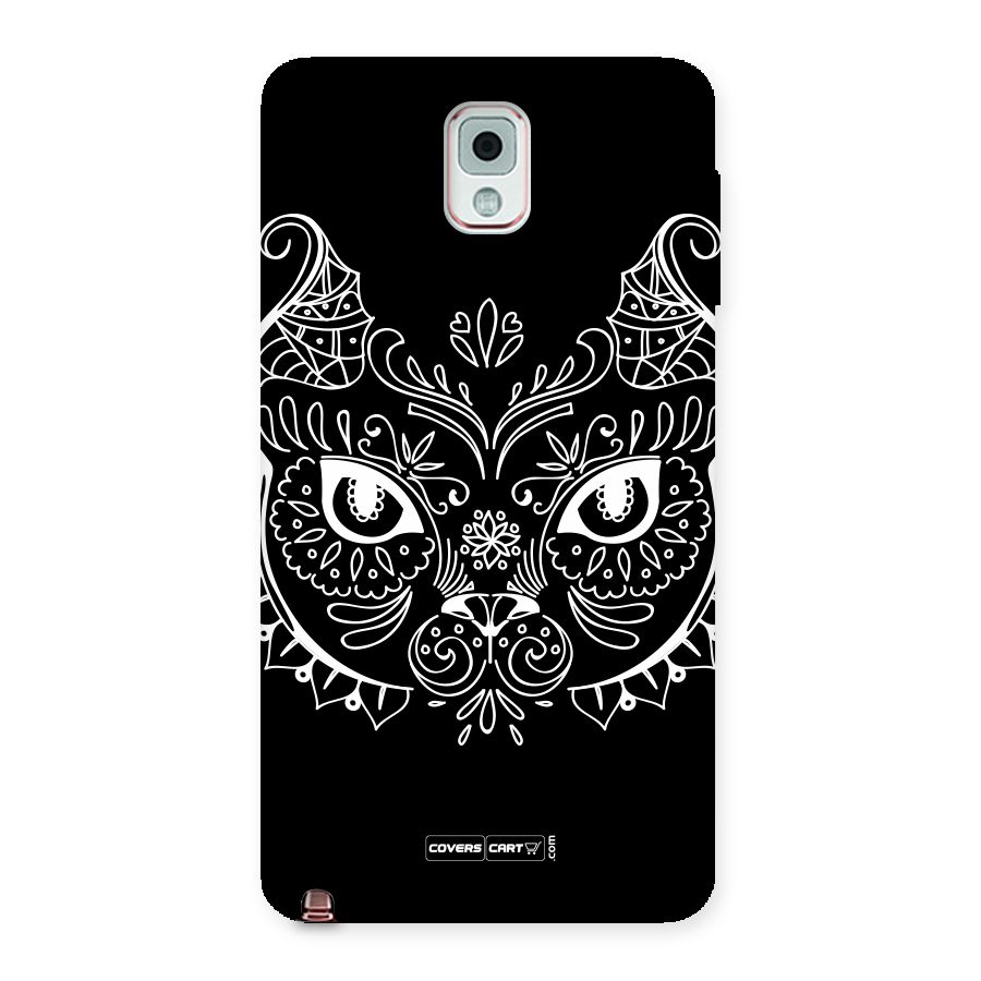 Ethnic Cat Design Back Case for Galaxy Note 3