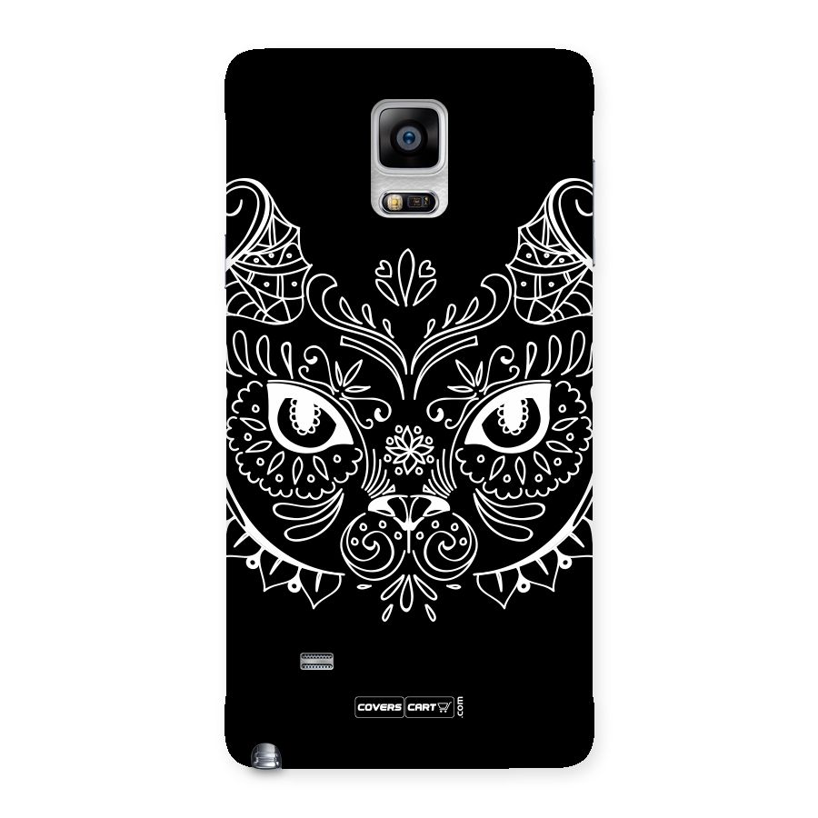 Ethnic Cat Design Back Case for Galaxy Note 4