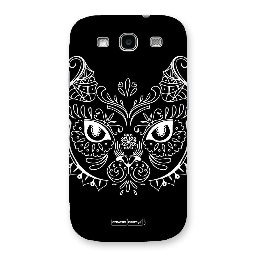 Ethnic Cat Design Back Case for Galaxy S3