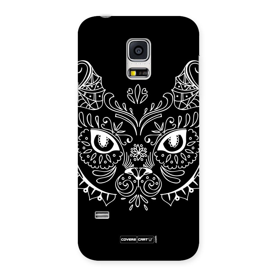 Ethnic Cat Design Back Case for Galaxy S5 Mini