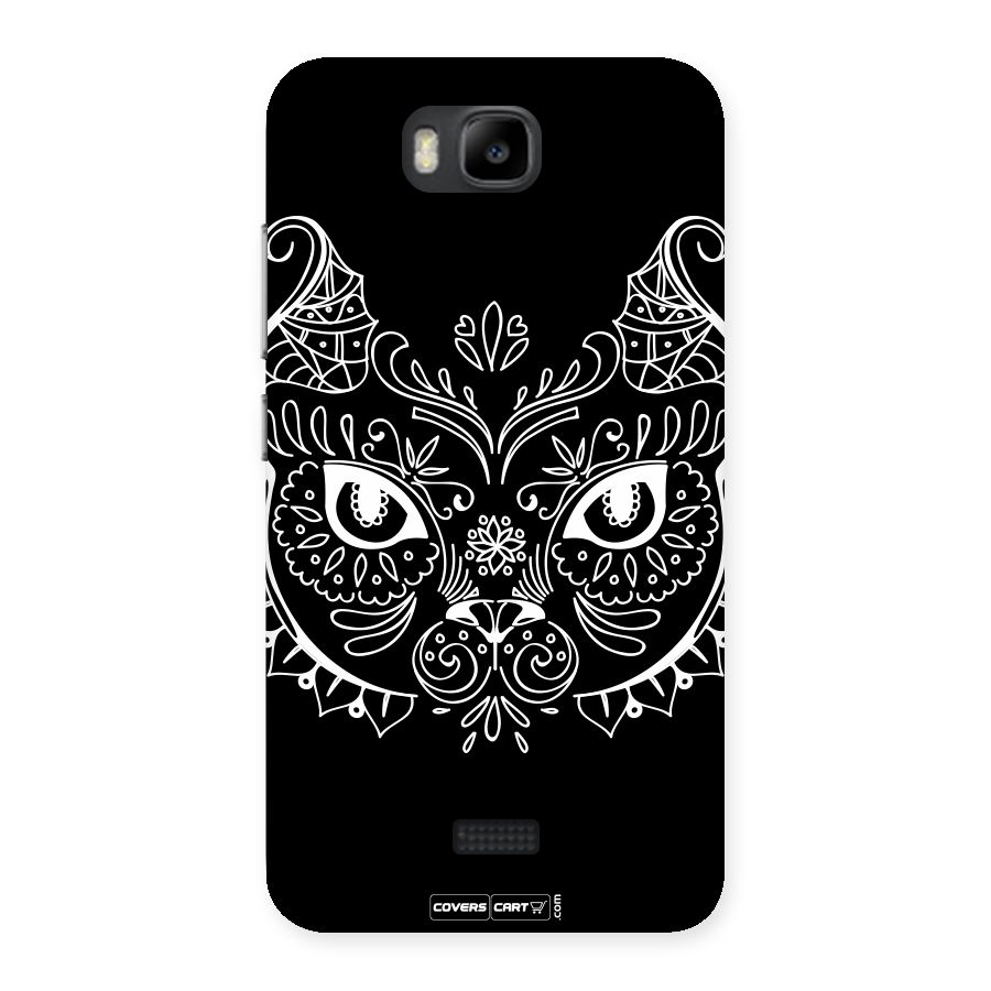 Ethnic Cat Design Back Case for Honor Bee