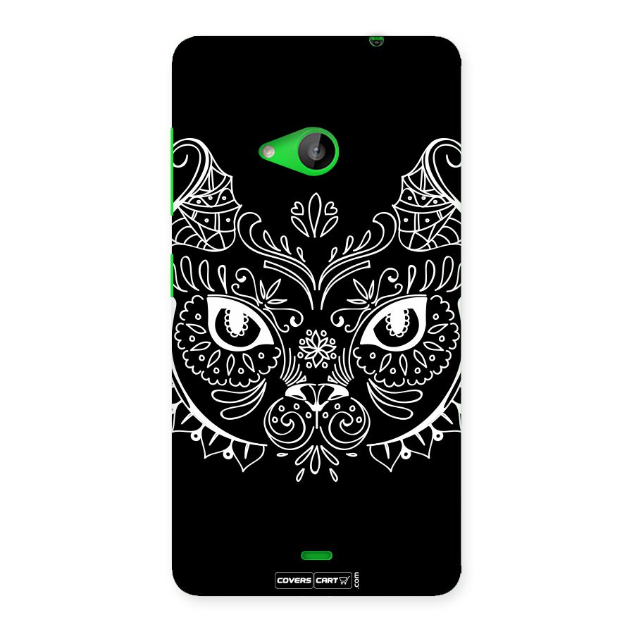 Ethnic Cat Design Back Case for Lumia 535