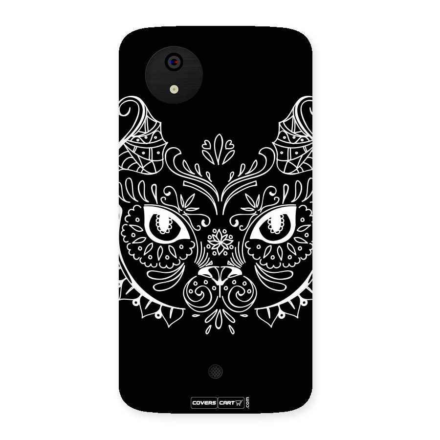 Ethnic Cat Design Back Case for Micromax Canvas A1