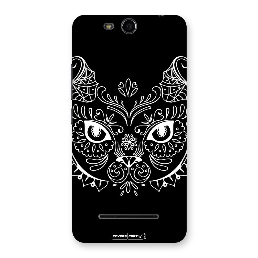 Ethnic Cat Design Back Case for Micromax Canvas Juice 3 Q392