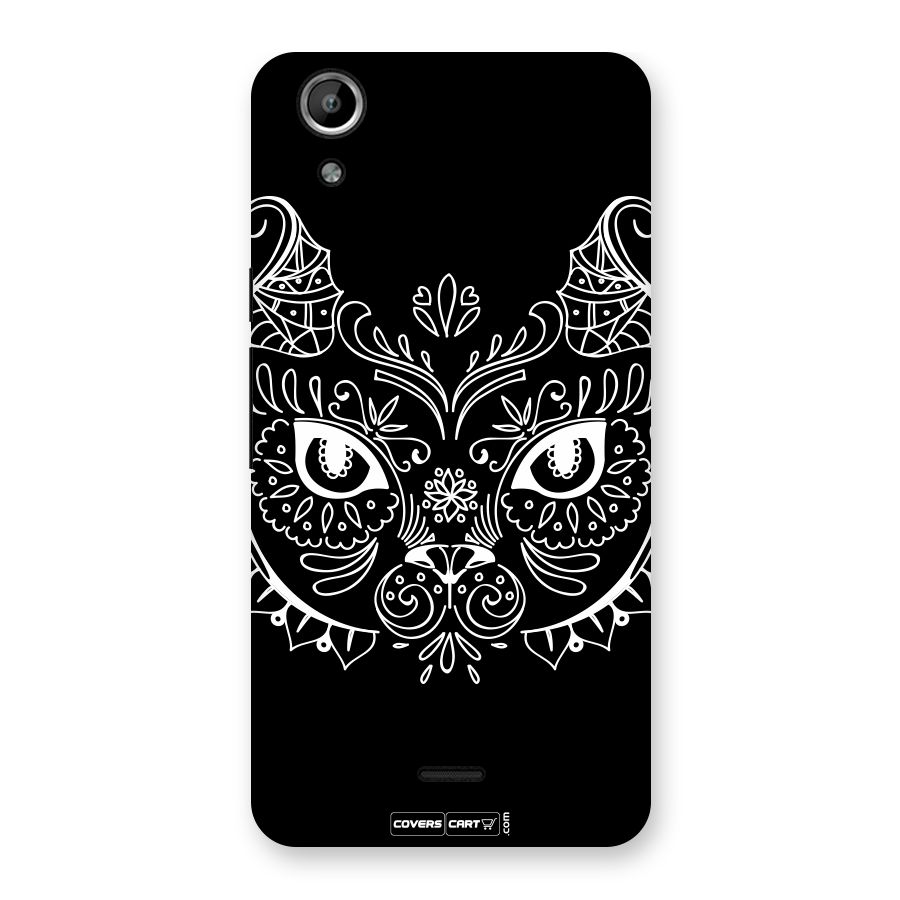 Ethnic Cat Design Back Case for Micromax Canvas Selfie Lens Q345