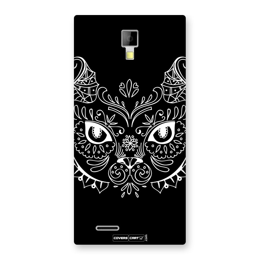 Ethnic Cat Design Back Case for Micromax Canvas Xpress A99