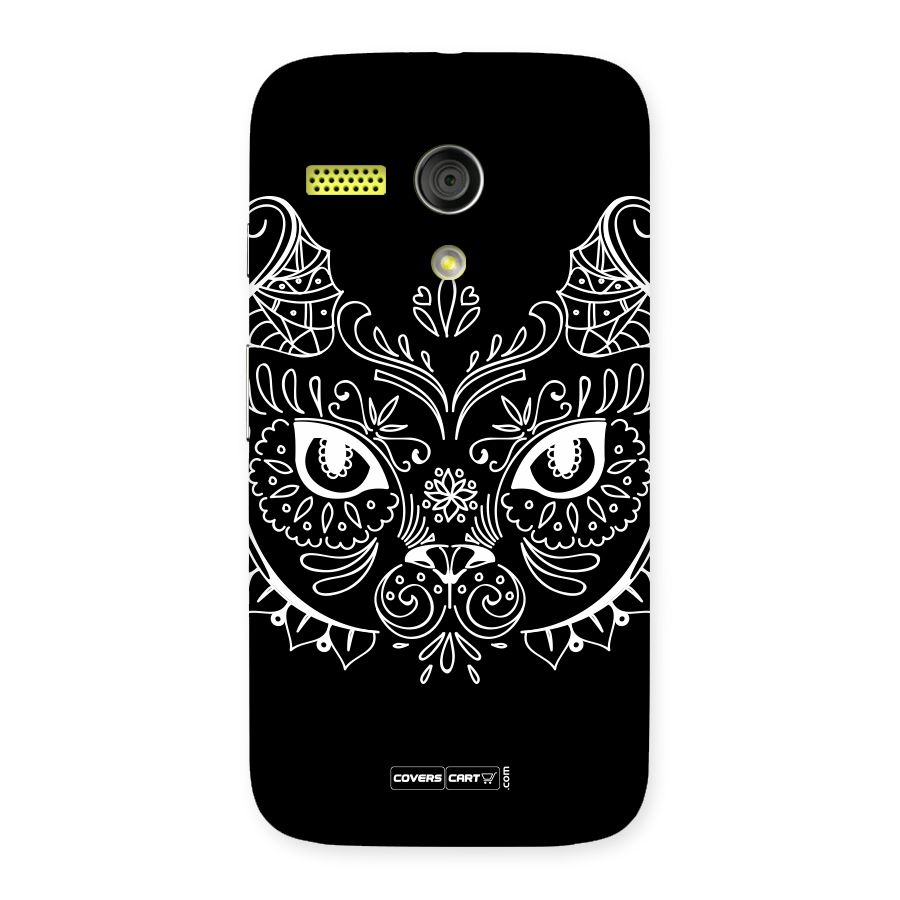 Ethnic Cat Design Back Case for Moto G