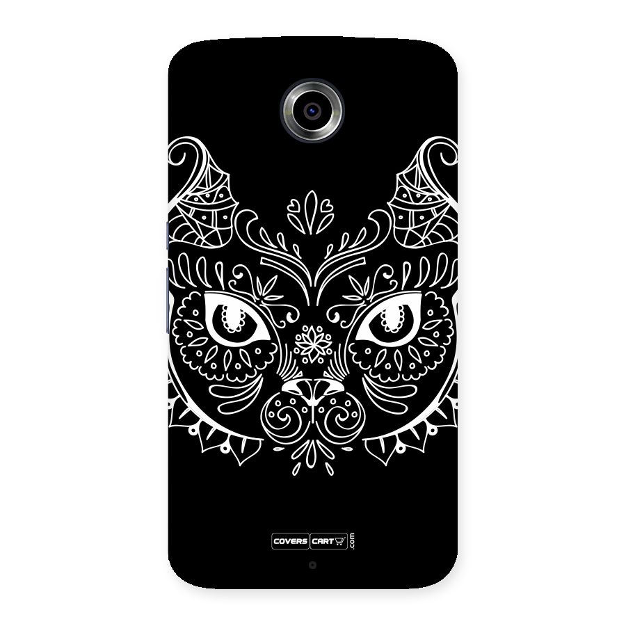 Ethnic Cat Design Back Case for Nexsus 6