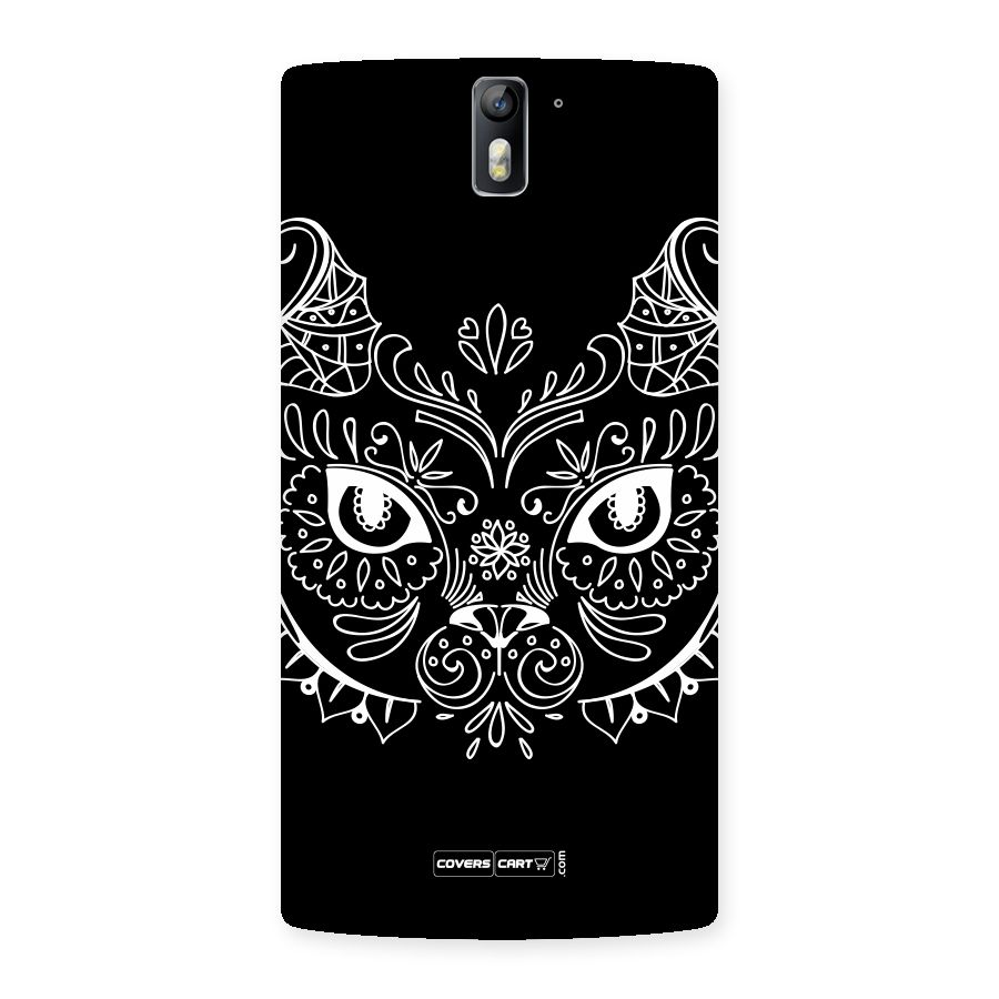 Ethnic Cat Design Back Case for One Plus One