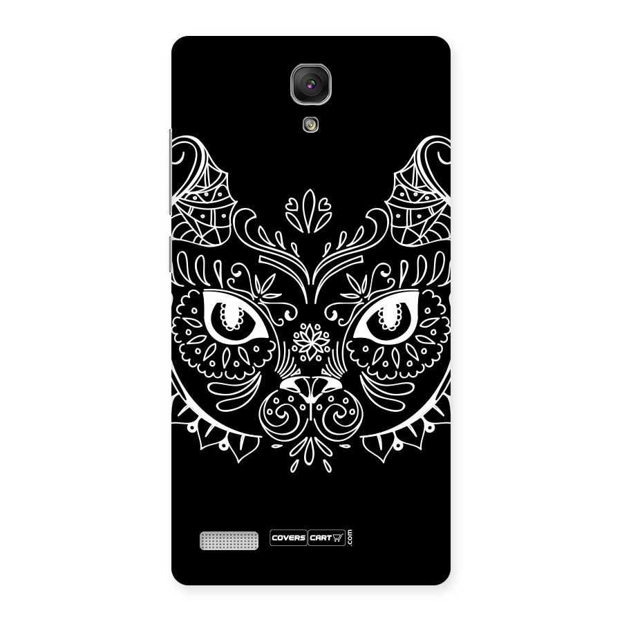 Ethnic Cat Design Back Case for Redmi Note