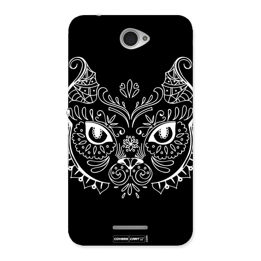 Ethnic Cat Design Back Case for Sony Xperia E4