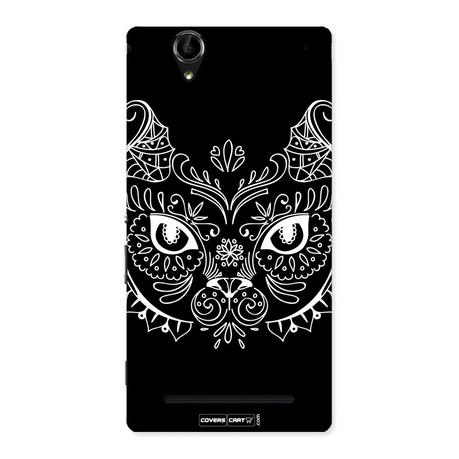 Ethnic Cat Design Back Case for Sony Xperia T2