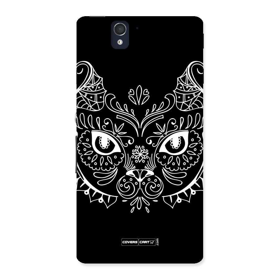 Ethnic Cat Design Back Case for Sony Xperia Z