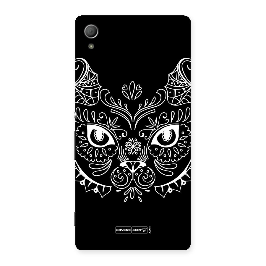 Ethnic Cat Design Back Case for Xperia Z3 Plus