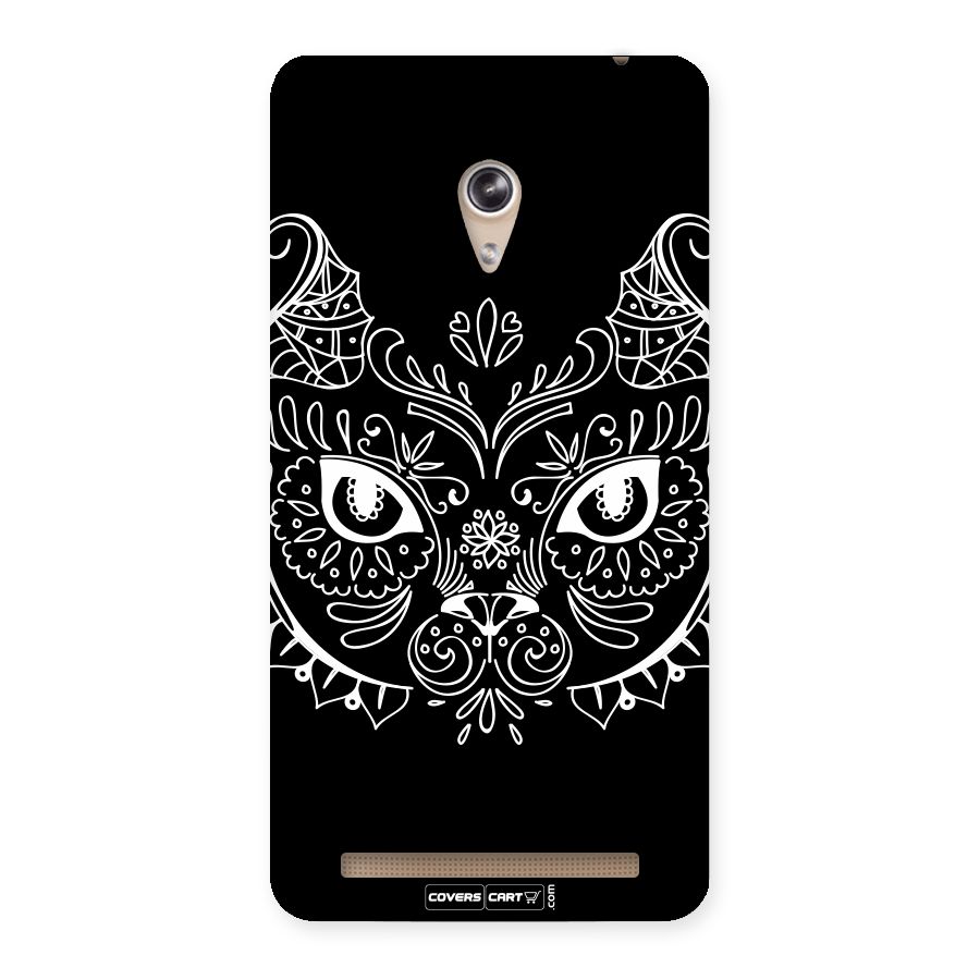Ethnic Cat Design Back Case for Zenfone 6