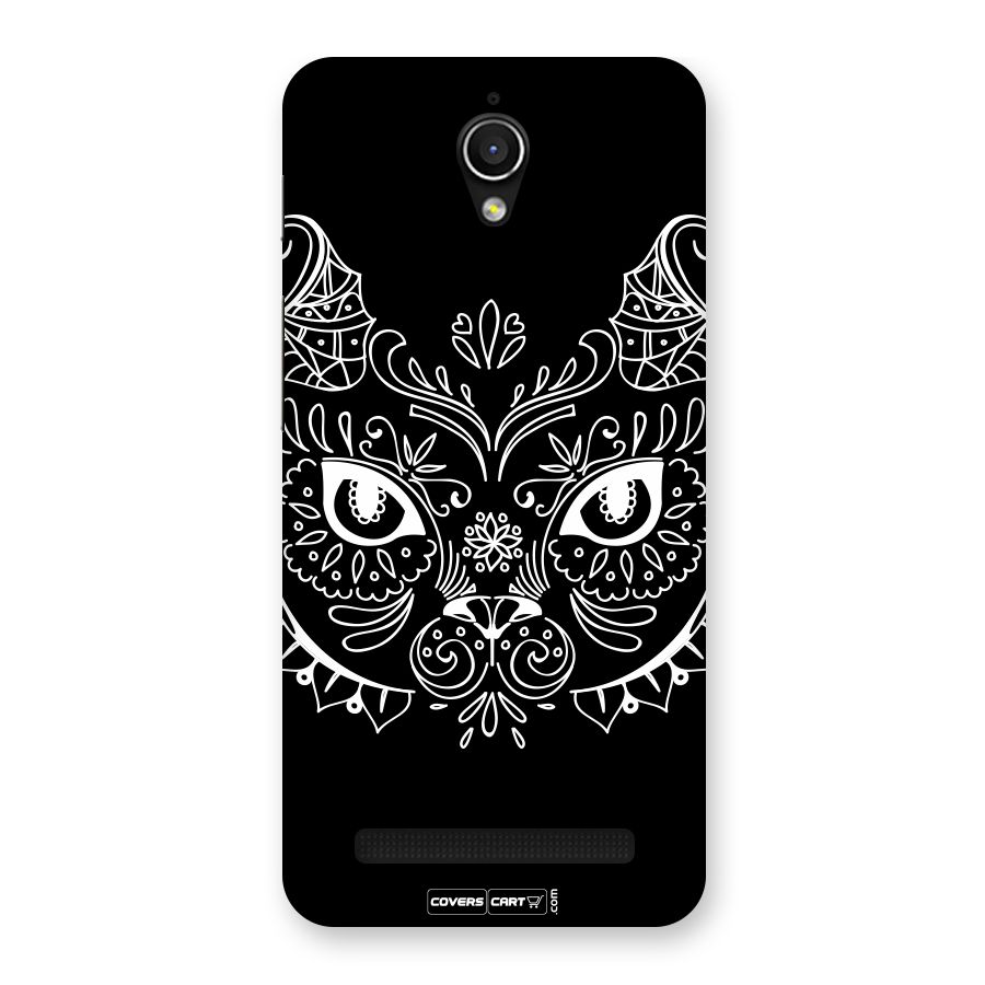 Ethnic Cat Design Back Case for Zenfone Go