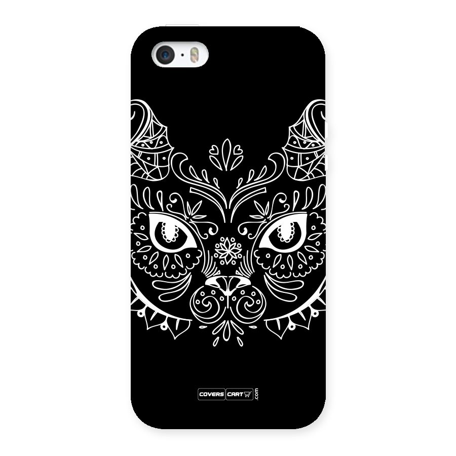 Ethnic Cat Design Back Case for iPhone SE
