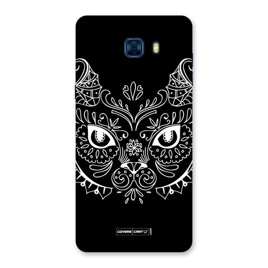 Ethnic Cat Design Back Case for Galaxy C7 Pro