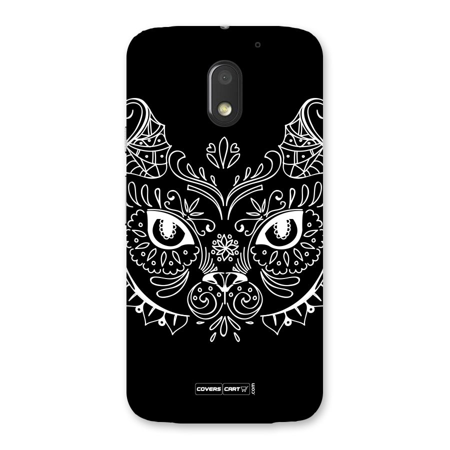 Ethnic Cat Design Back Case for Moto E3 Power